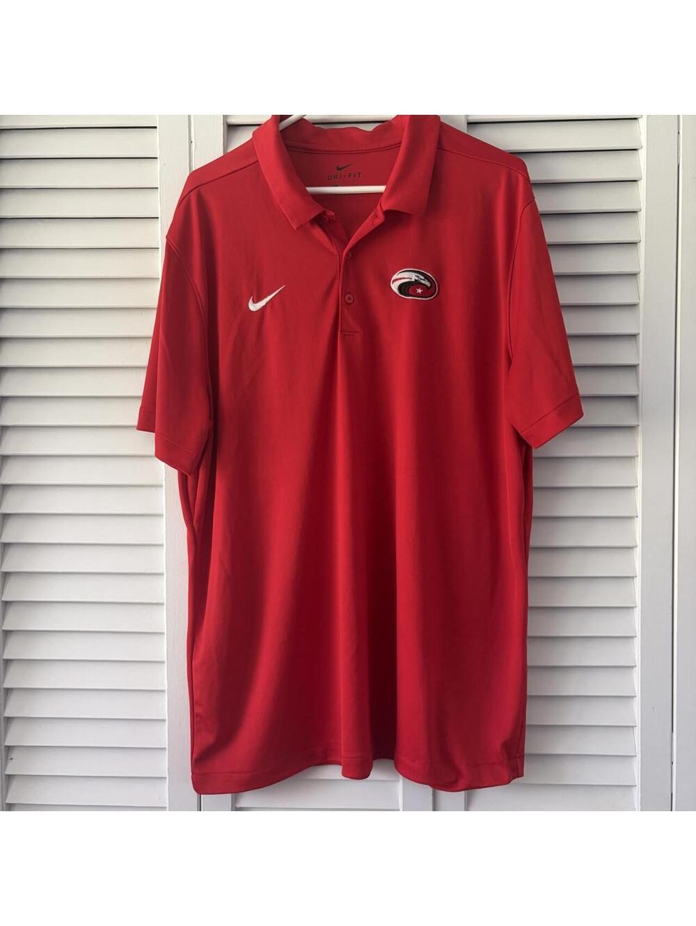 Nike Men's Red Polo-shirt